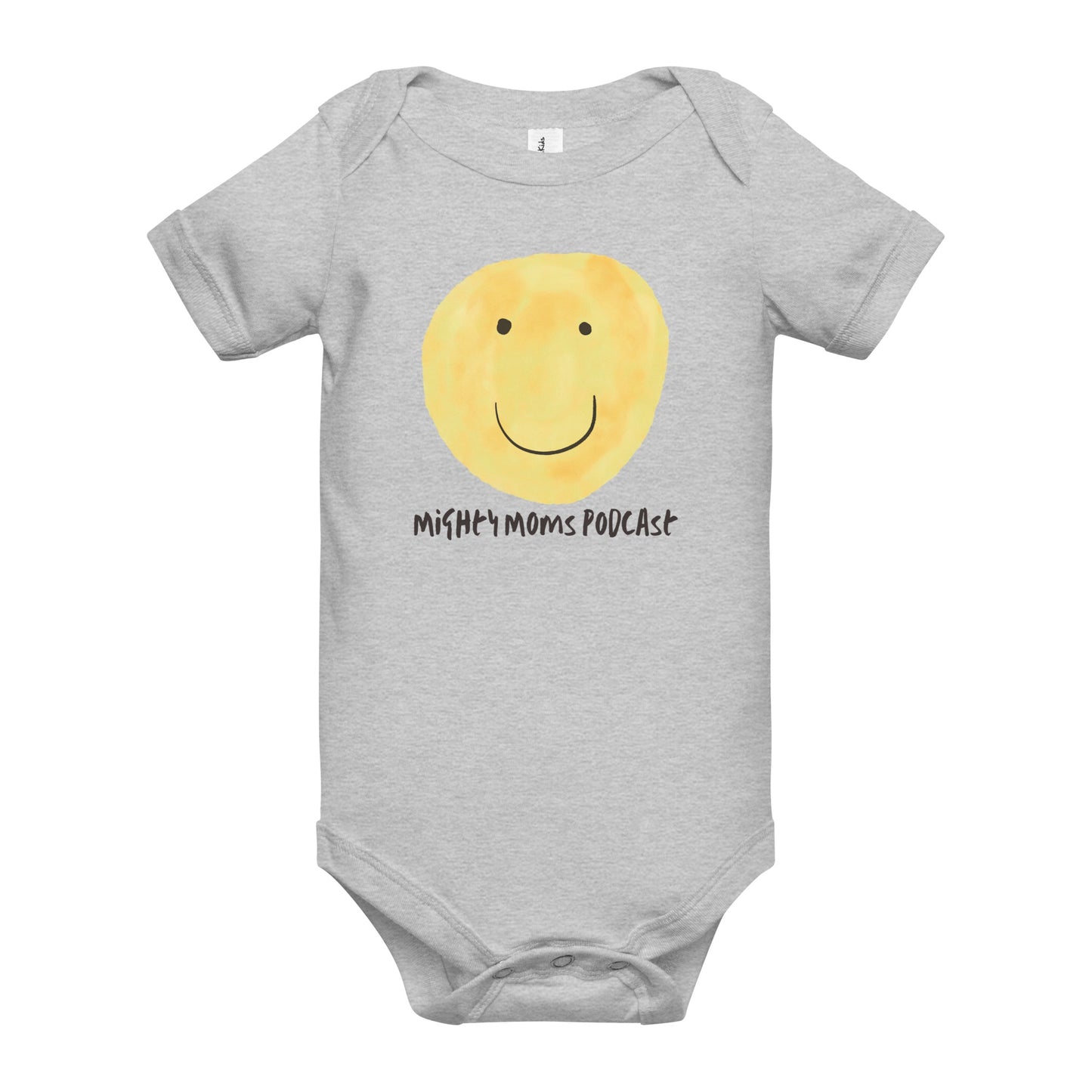 MM Smiley Baby short sleeve one piece