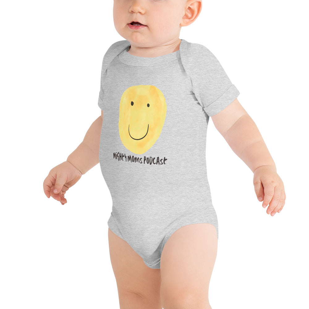 MM Smiley Baby short sleeve one piece