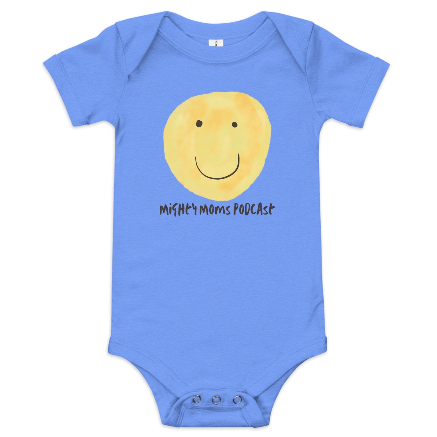 MM Smiley Baby short sleeve one piece