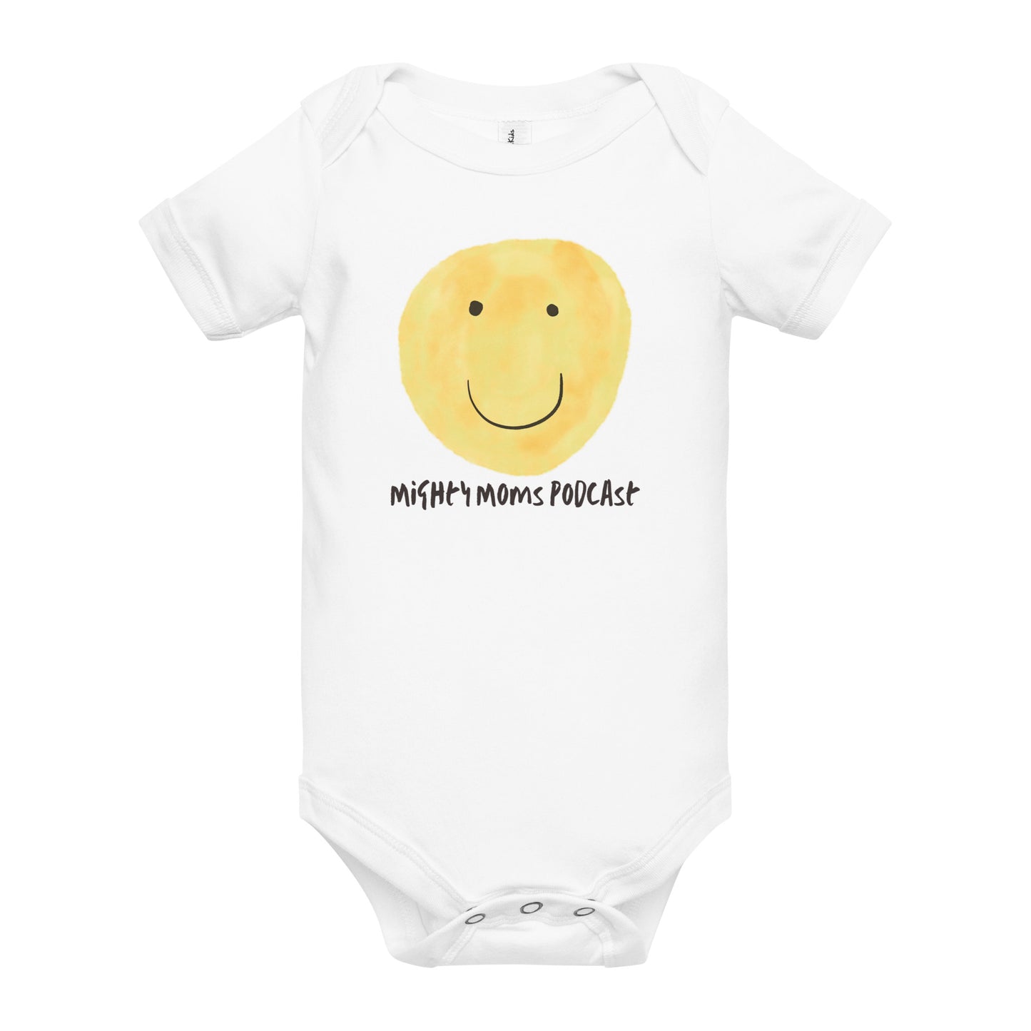 MM Smiley Baby short sleeve one piece