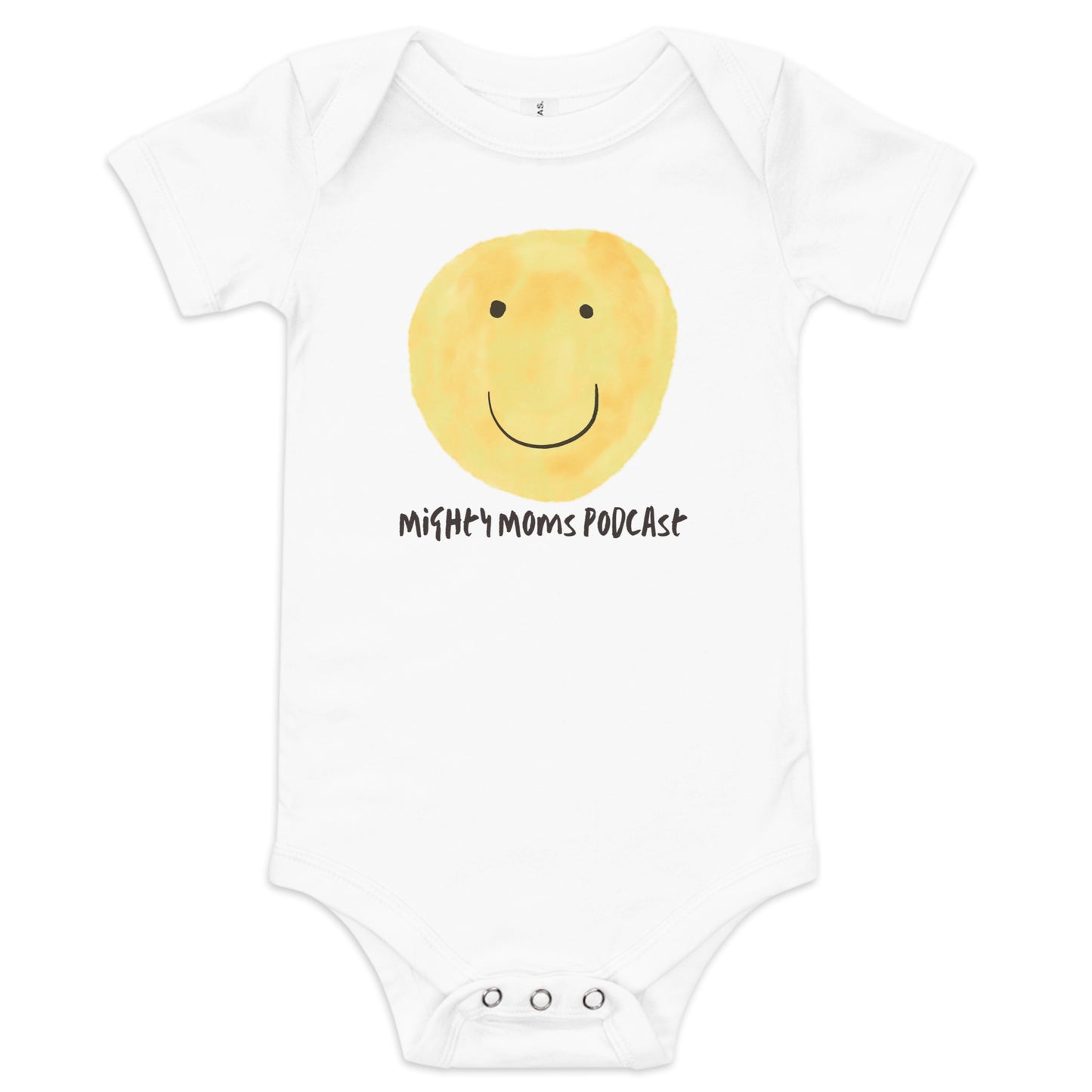 MM Smiley Baby short sleeve one piece