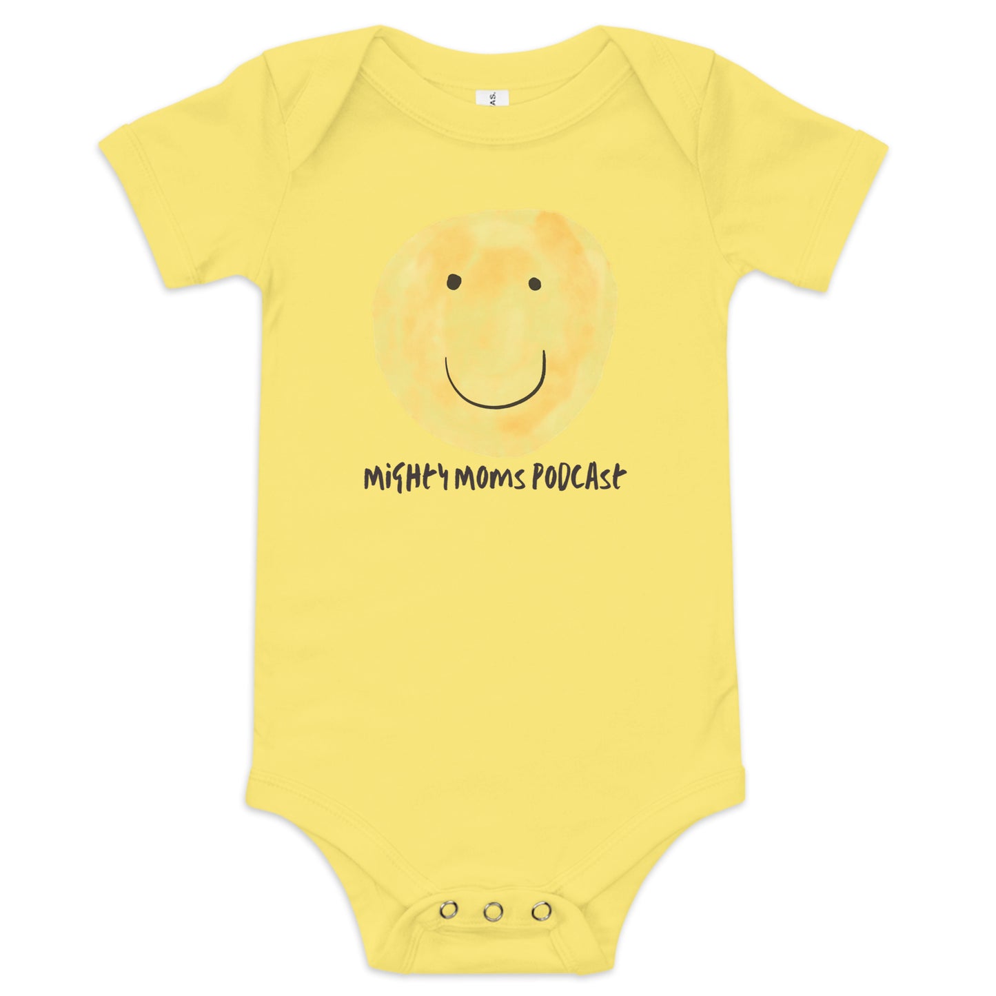 MM Smiley Baby short sleeve one piece