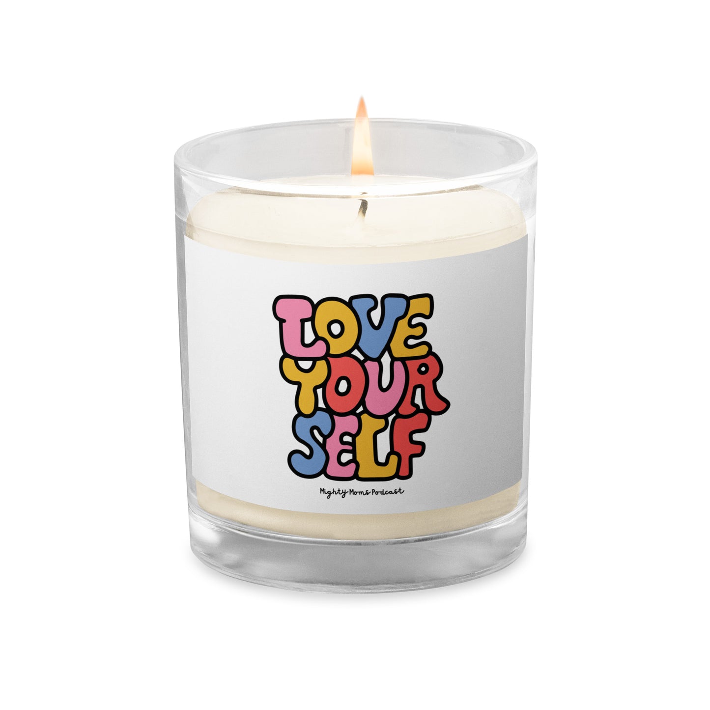 MM Love Yourself Glass jar soy wax candle