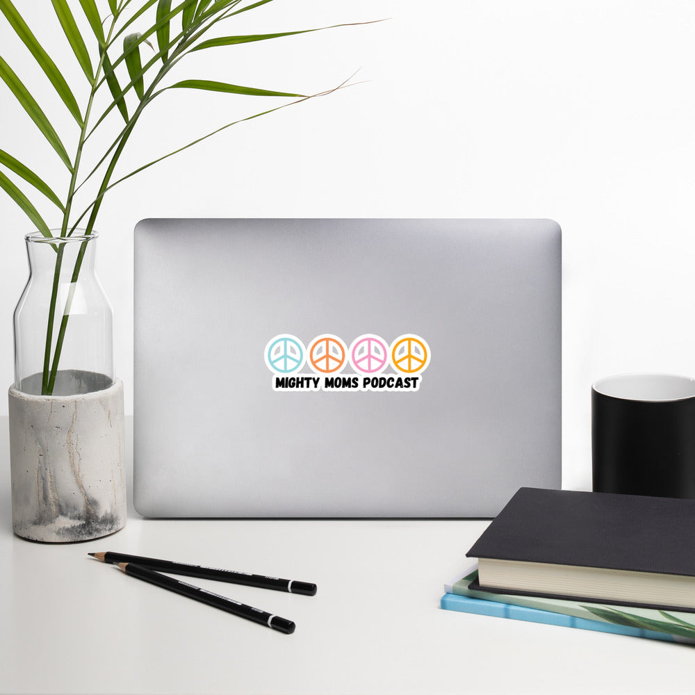 MM Peace Be with You Bubble-free stickers