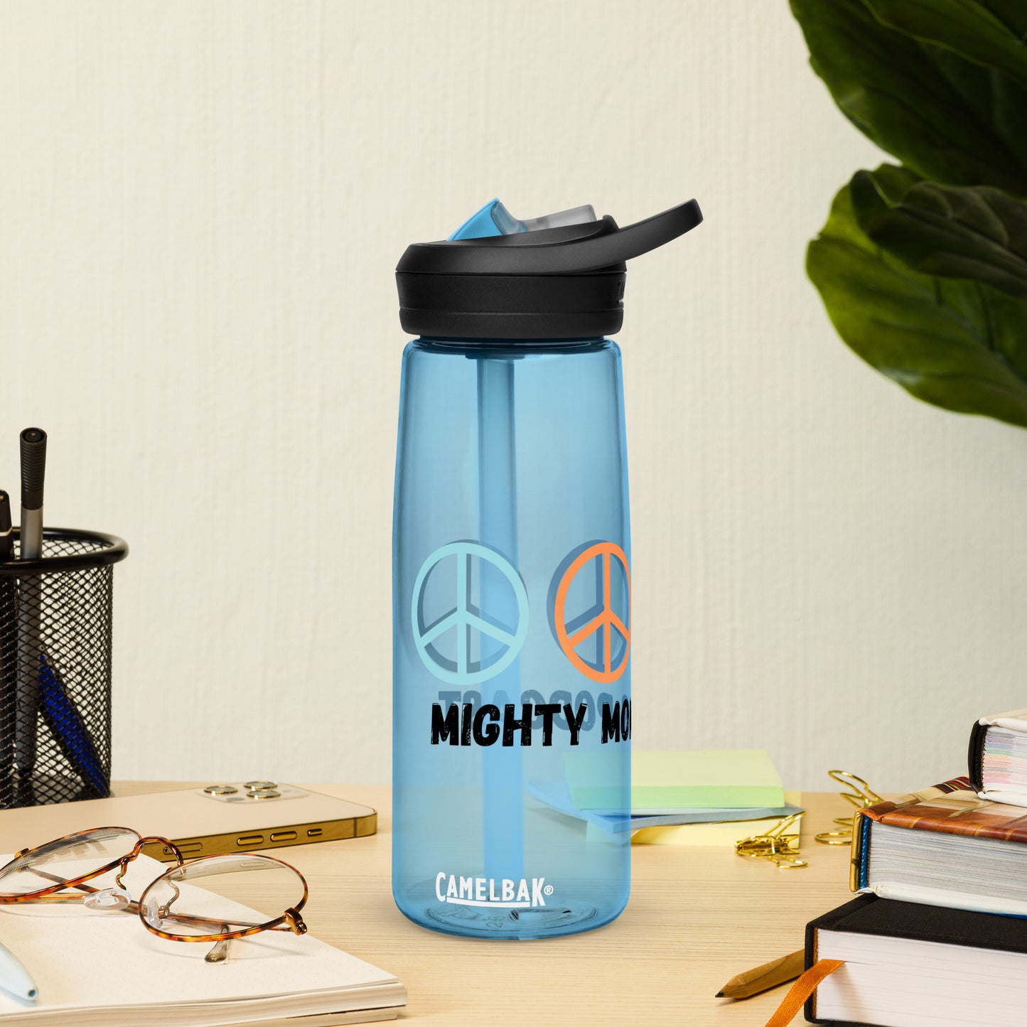 MM Peace Be with You Sports water bottle