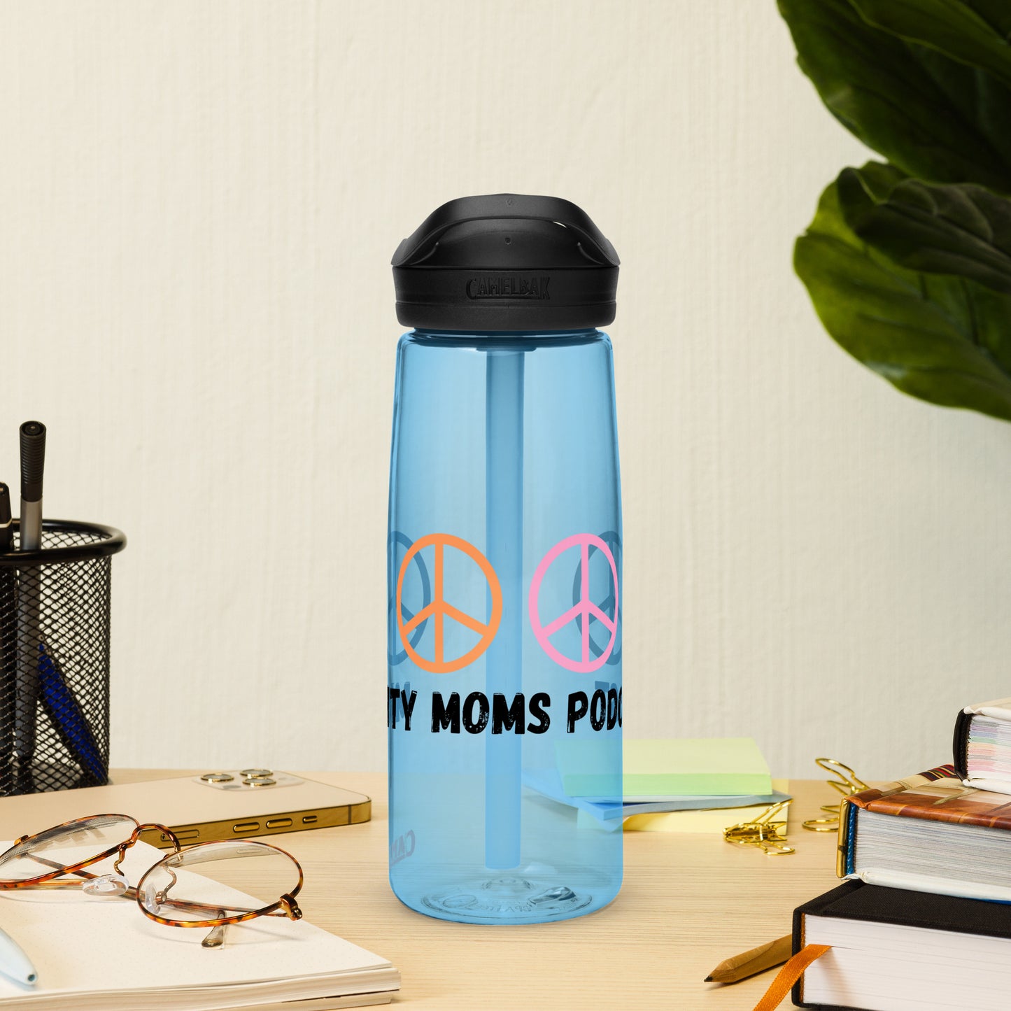 MM Peace Be with You Sports water bottle