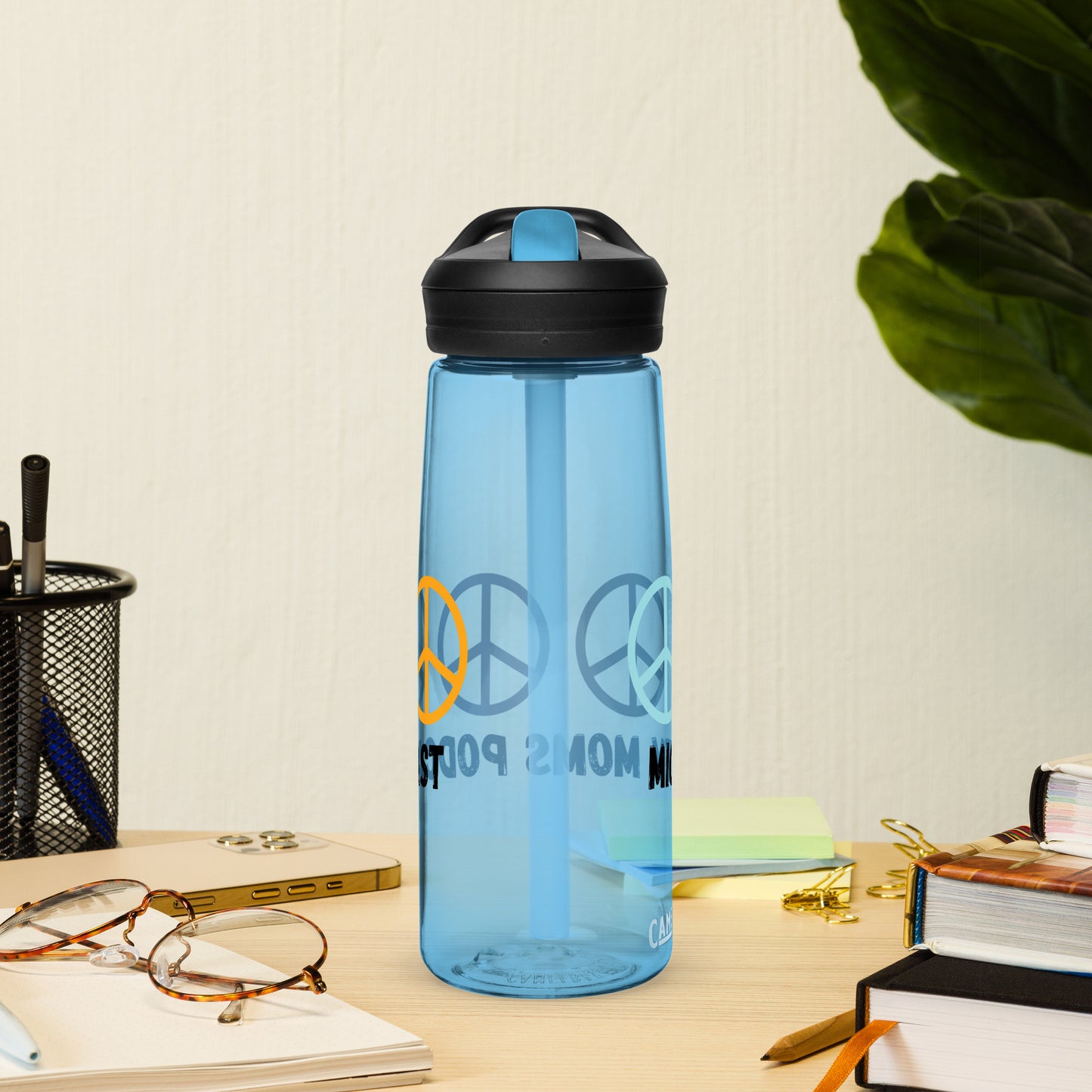 MM Peace Be with You Sports water bottle