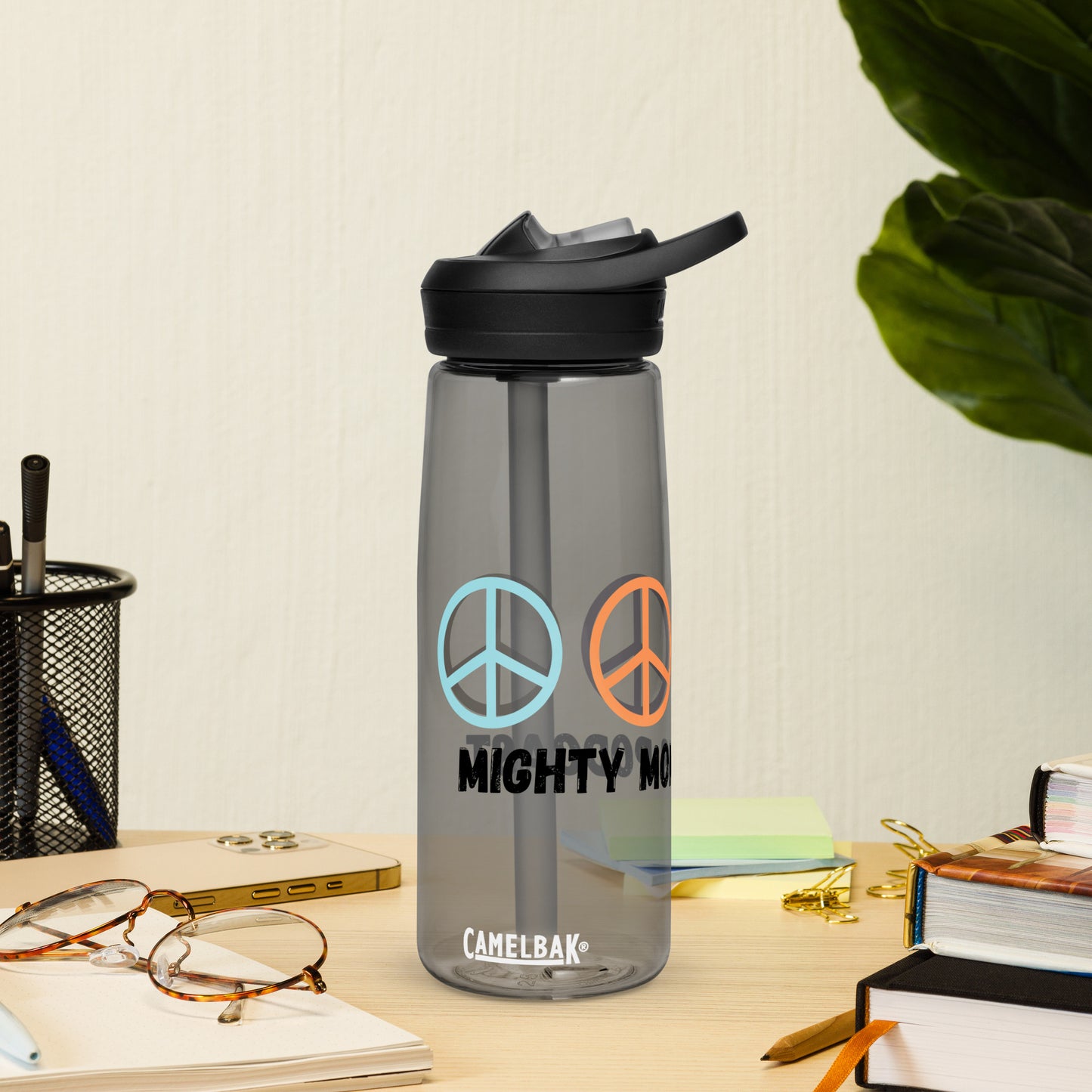 MM Peace Be with You Sports water bottle