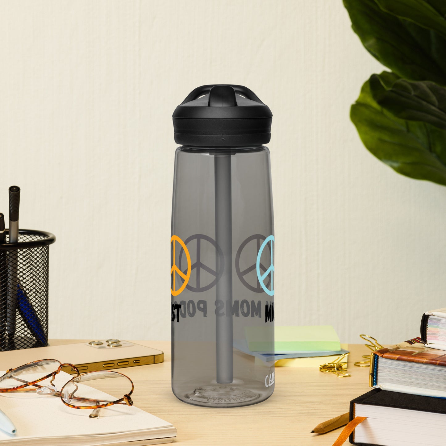MM Peace Be with You Sports water bottle