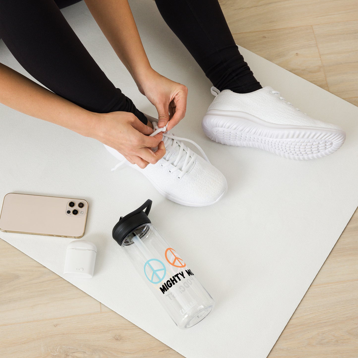 MM Peace Be with You Sports water bottle