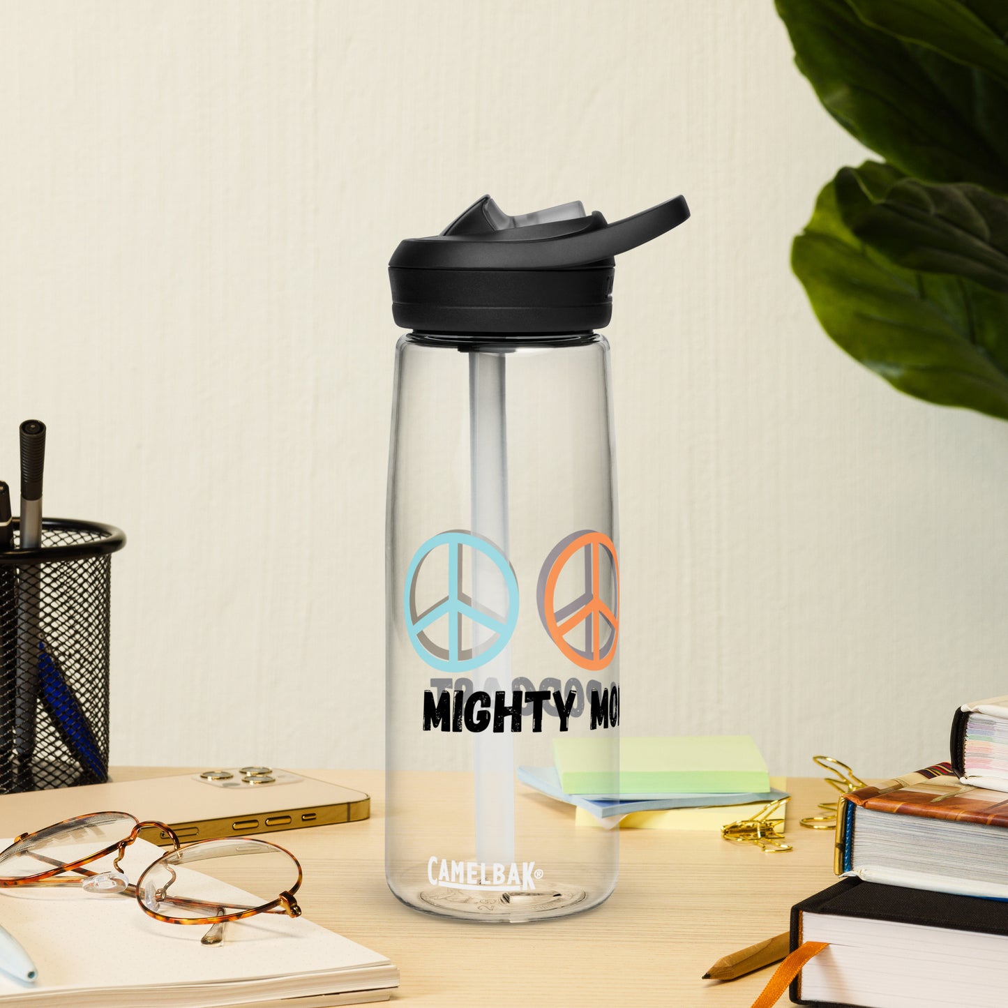 MM Peace Be with You Sports water bottle