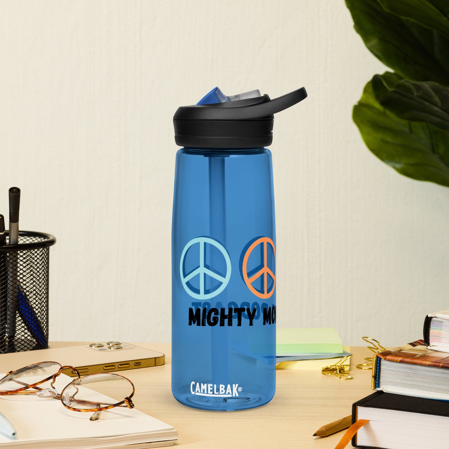 MM Peace Be with You Sports water bottle