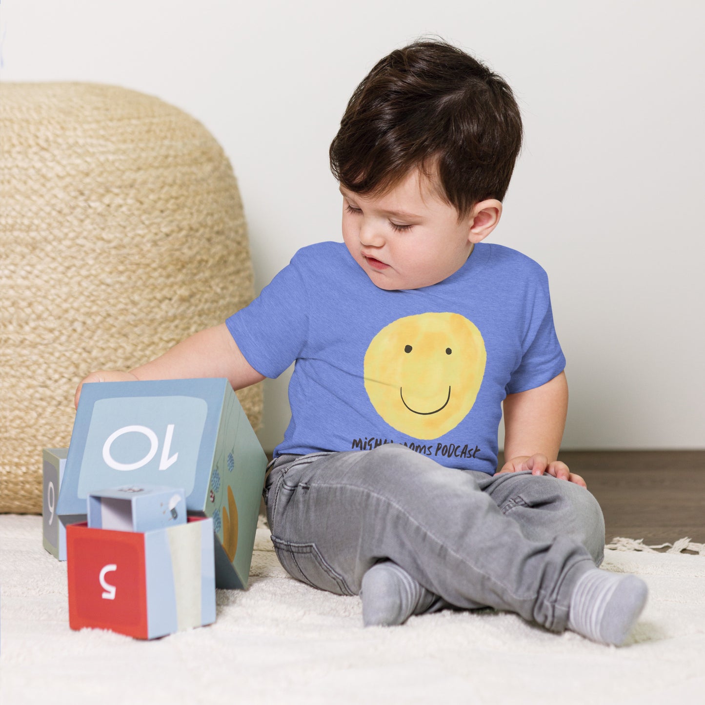 MM Smiley Toddler Short Sleeve Tee