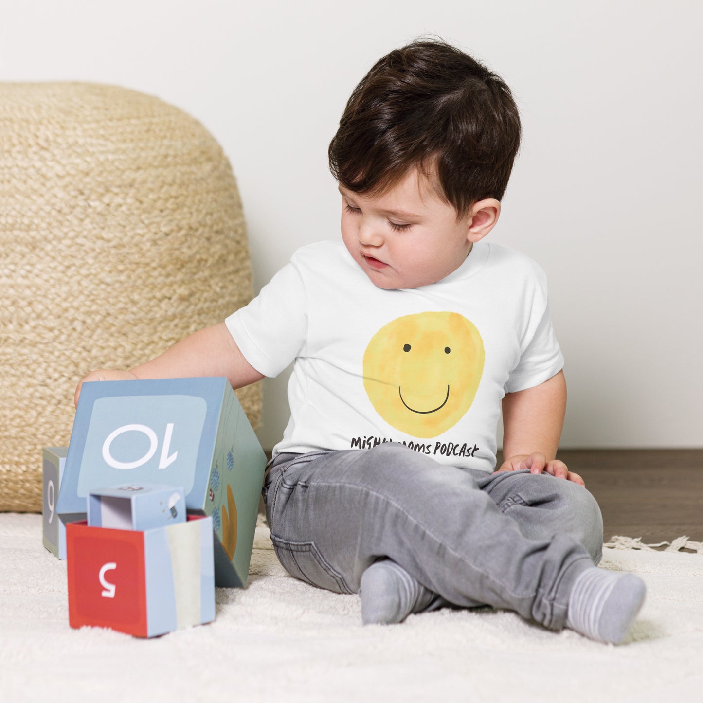 MM Smiley Toddler Short Sleeve Tee