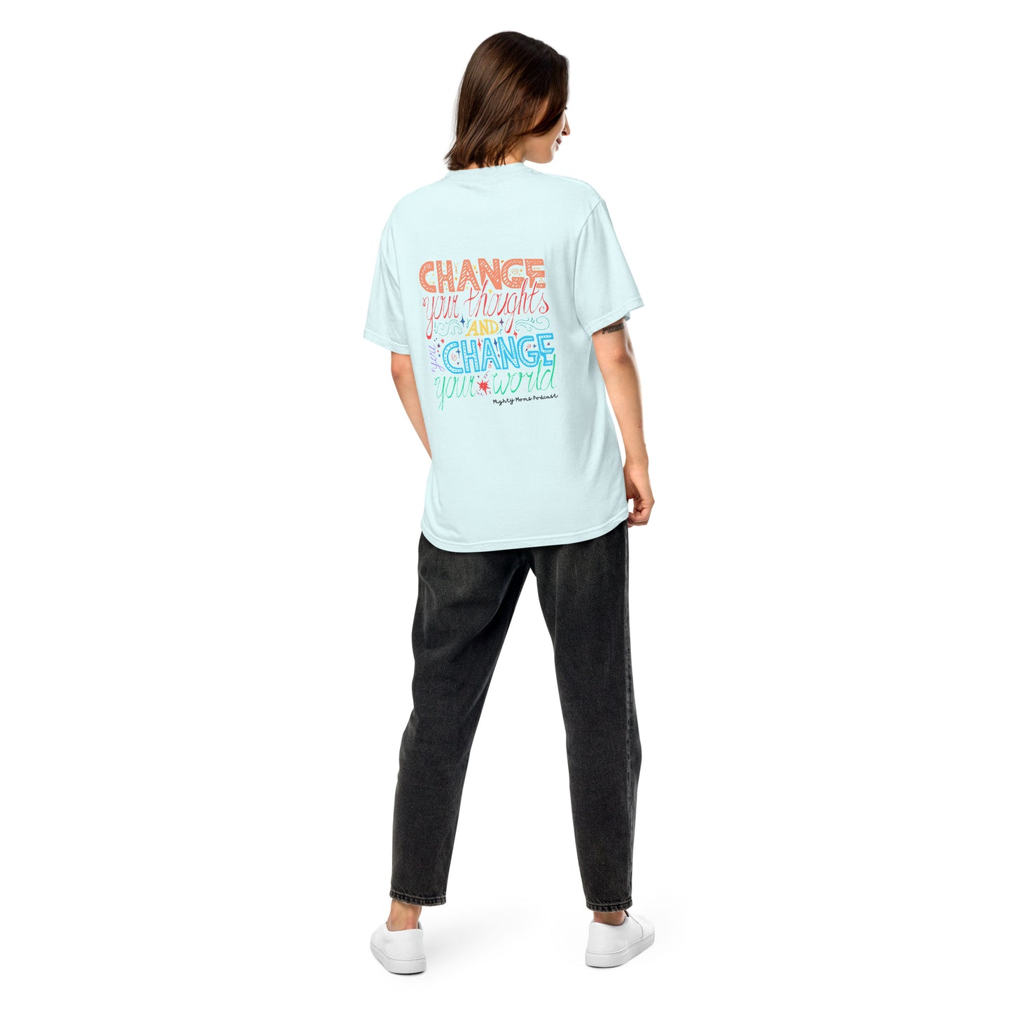 MM Unisex garment-dyed heavyweight t-shirt