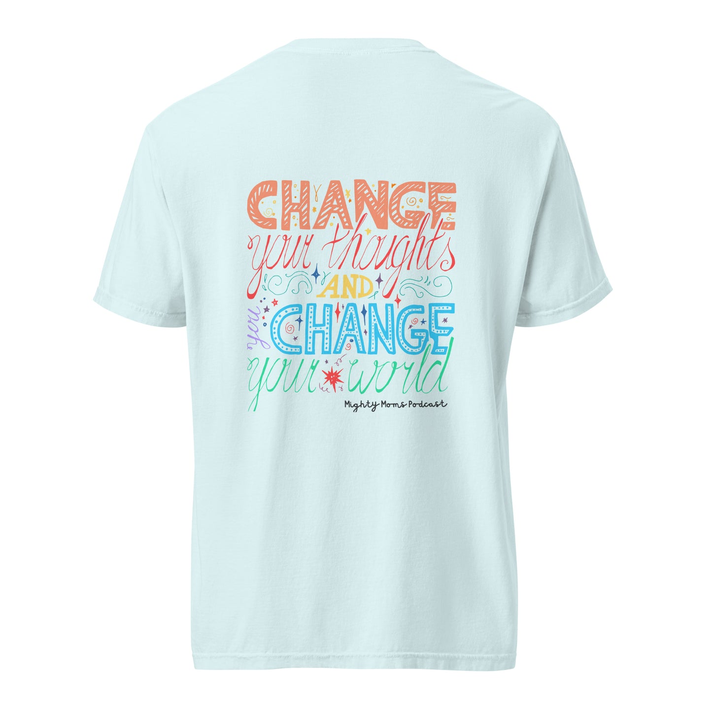MM Unisex garment-dyed heavyweight t-shirt