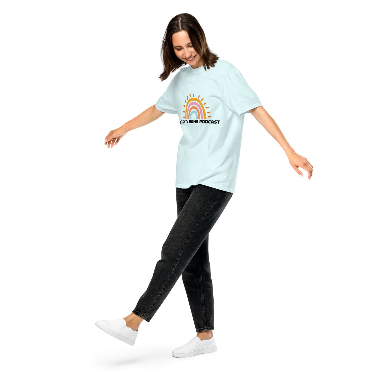 MM Rainbow Unisex garment-dyed heavyweight t-shirt