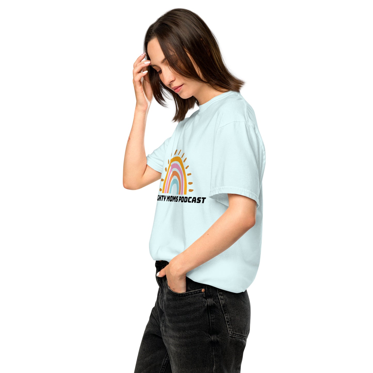 MM Rainbow Unisex garment-dyed heavyweight t-shirt