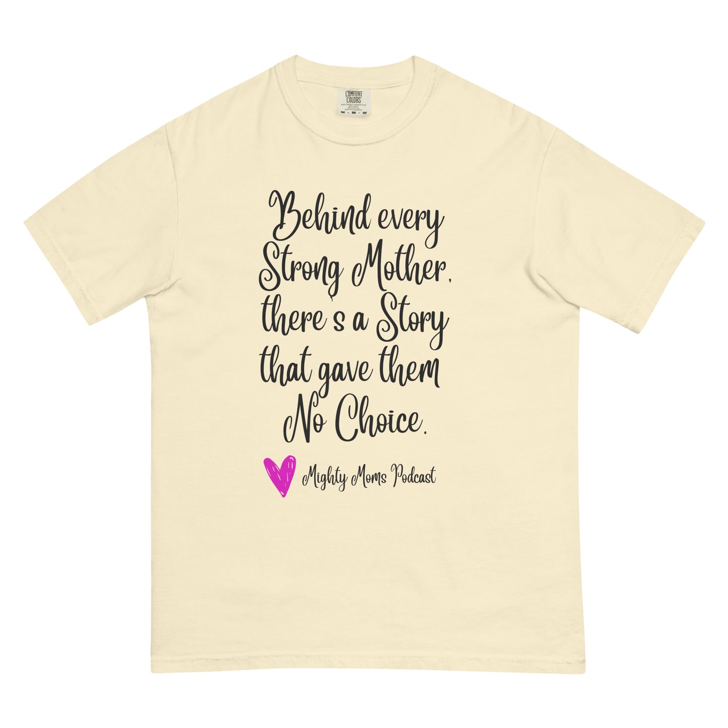 MM Unisex garment-dyed heavyweight t-shirt
