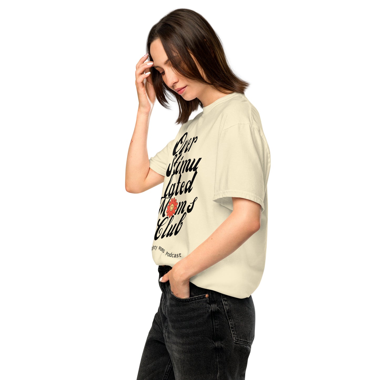 Unisex garment-dyed heavyweight t-shirt