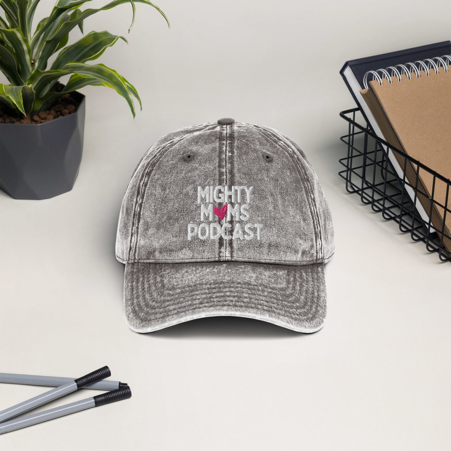 MM Puff Vintage Cotton Twill Cap