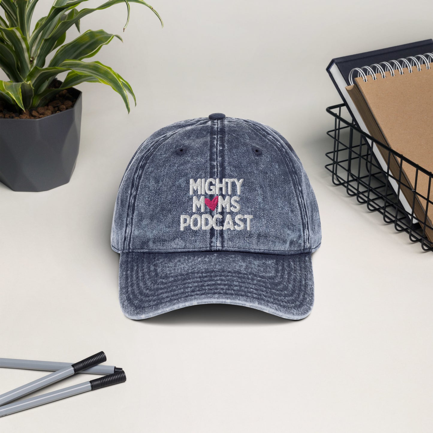 MM Puff Vintage Cotton Twill Cap