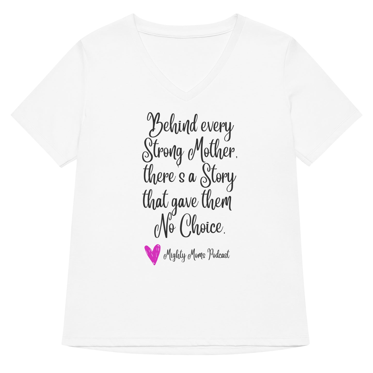MM Women’s relaxed v-neck t-shirt
