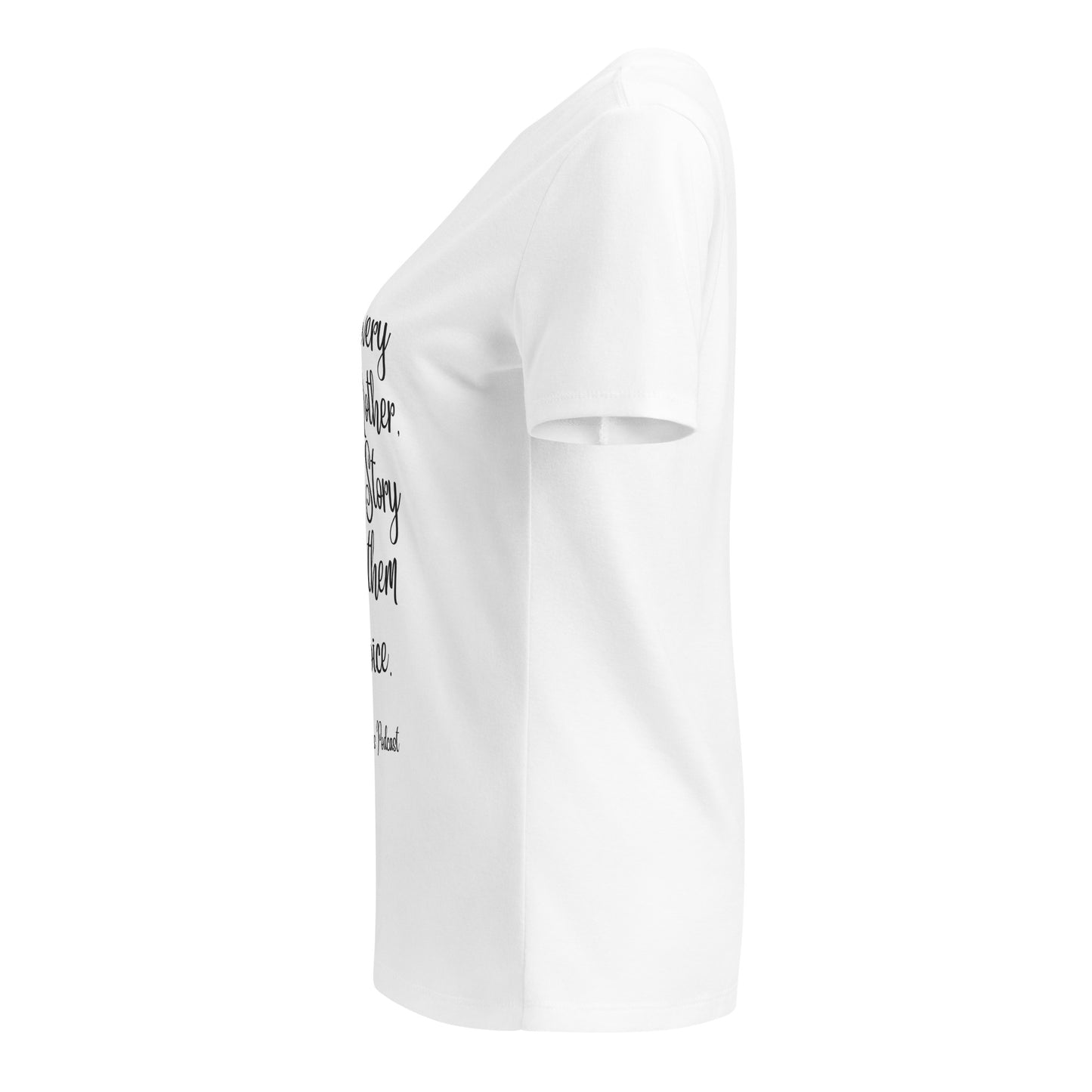 MM Women’s relaxed v-neck t-shirt