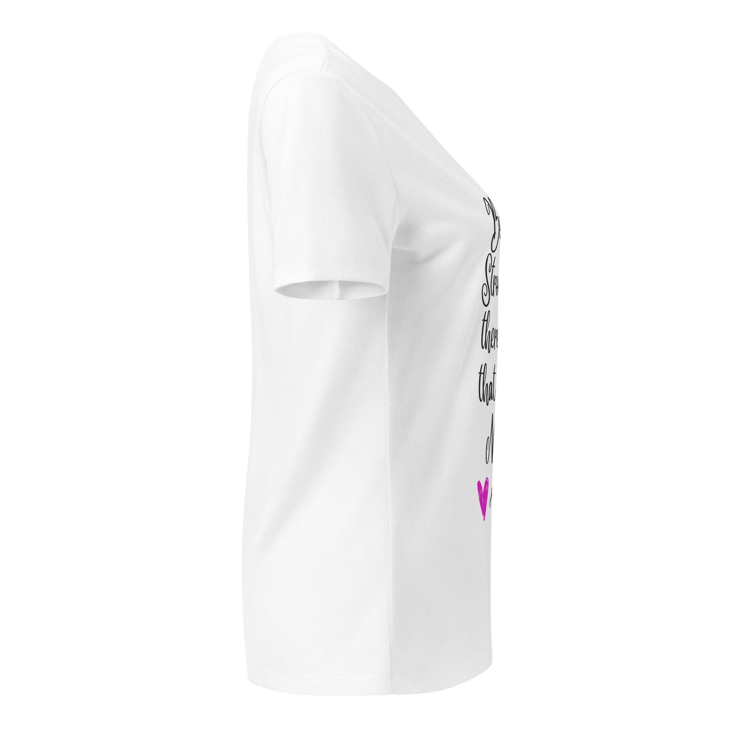 MM Women’s relaxed v-neck t-shirt