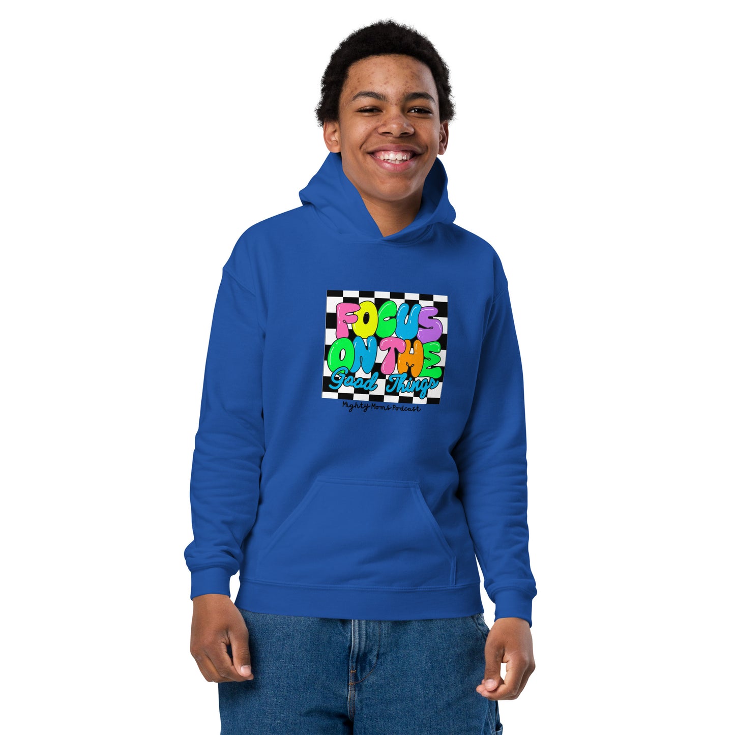 MM Focus on the Good Youth heavy blend hoodie