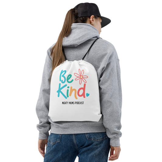 MM Be Kind Drawstring bag