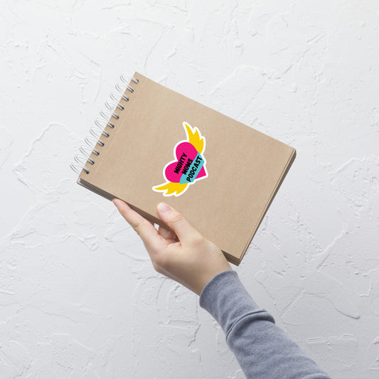 MM Heart Bubble-free stickers