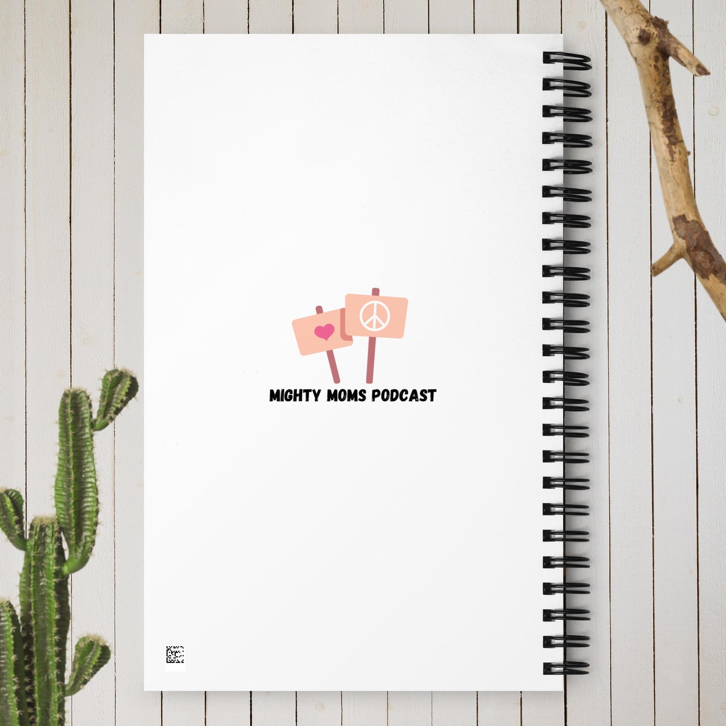 MM Overstimulated Moms Club Spiral notebook
