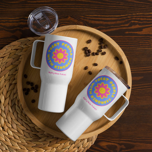 MM Travel mug with a handle