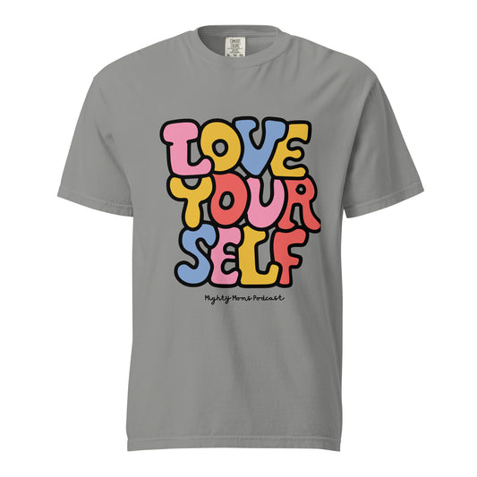 MM Love Yourself Unisex garment-dyed heavyweight t-shirt