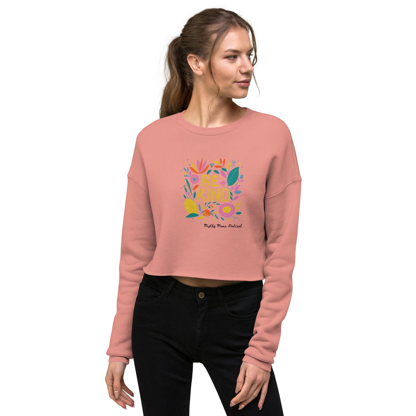 MM Bella Canvas Crop Sweatshirt