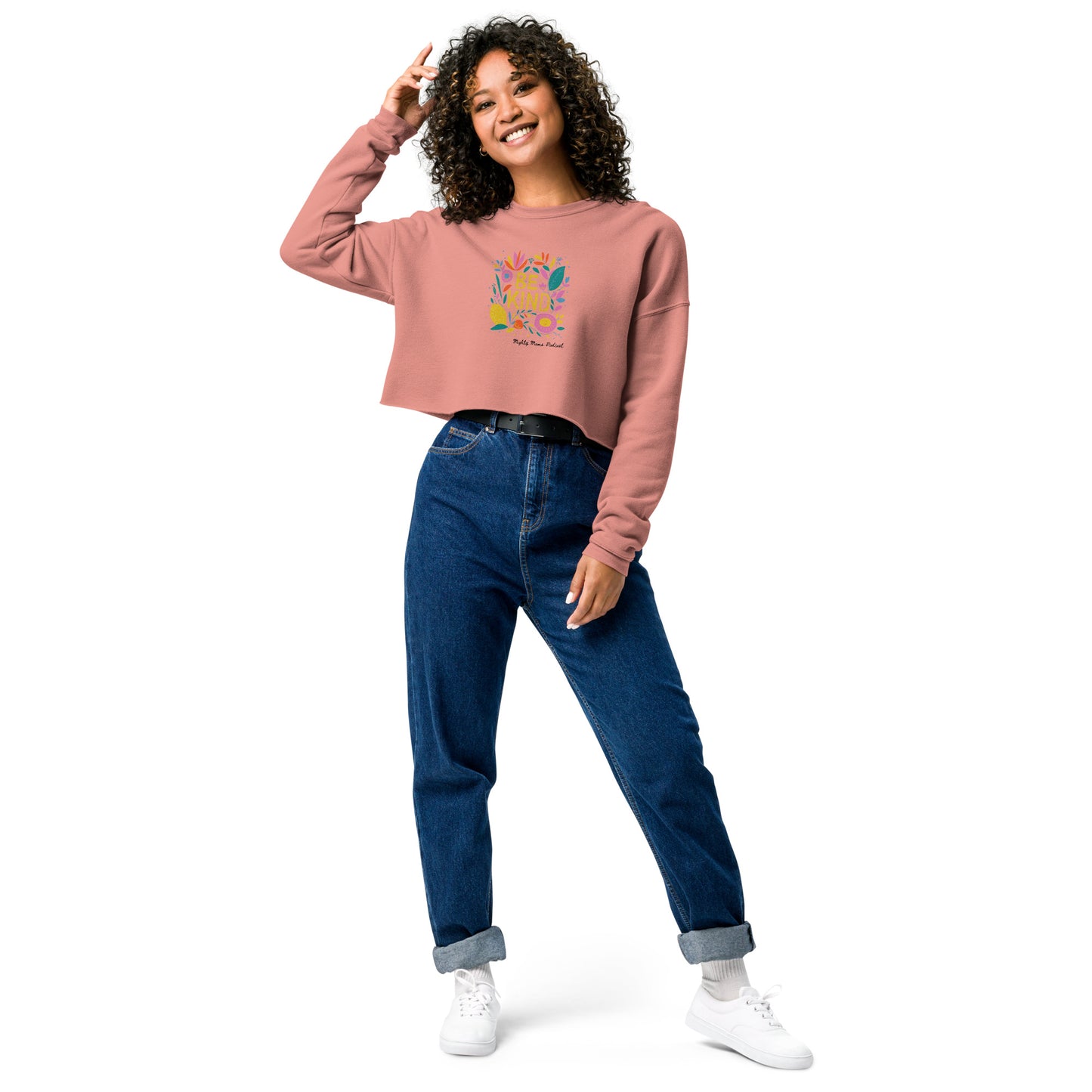 MM Bella Canvas Crop Sweatshirt