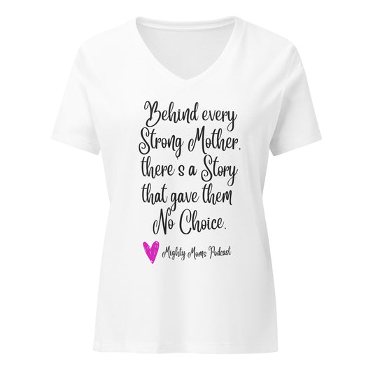 MM Women’s relaxed v-neck t-shirt